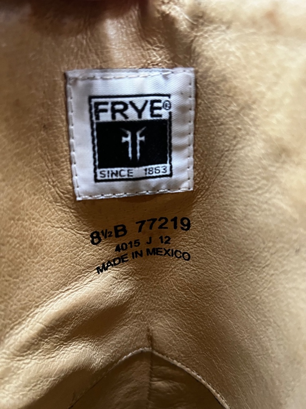 Antique brown Frye Jane 14L Boots - Picture 8 of 10